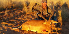 Johan Liebenberg with his Impala